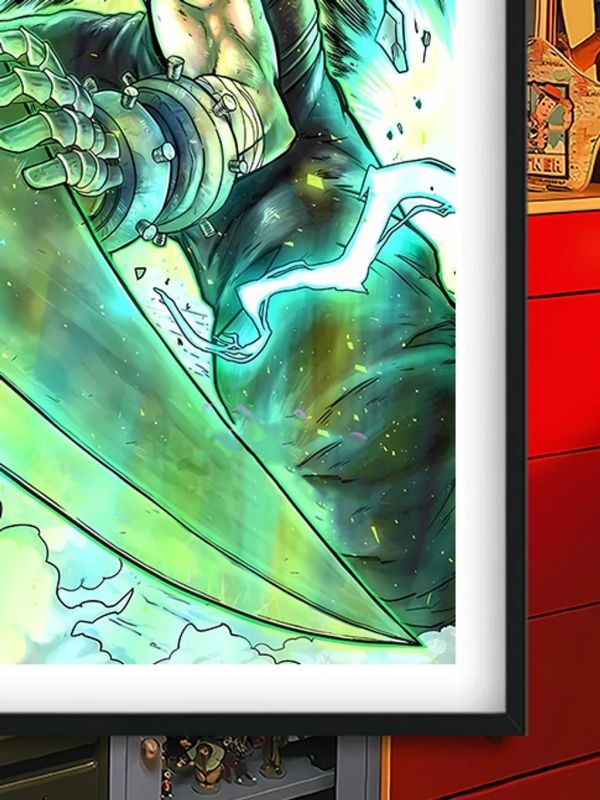 【海外代購】巴洛克 《巨劍克勞德》最終幻想7裝飾畫 