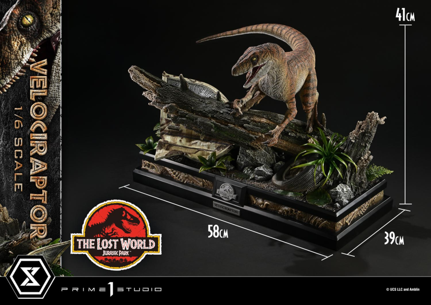 【預定】Prime 1 Statue P1S 1/6 侏羅紀公園2 失落的世界 迅猛龍 標準版 LMCJWF-03 & 特典版 LMCJWF-03S 