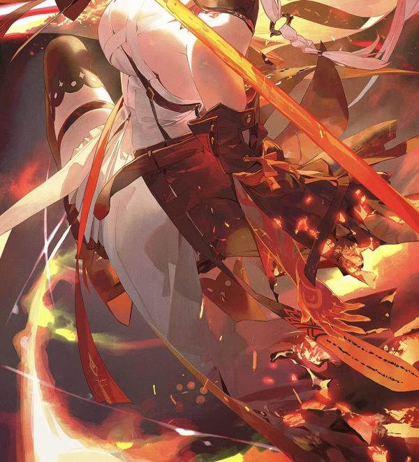 【海外代購】H2 《長離》鳴潮Wuthering Waves動畫二次元裝飾畫 