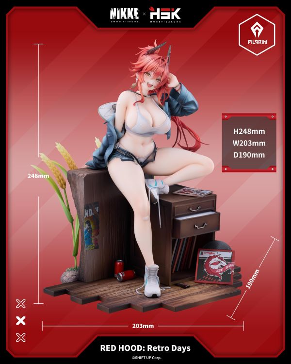 【PVC預定】Hobbysakura 勝利の女神 NIKKE 小紅帽 懷舊時光 