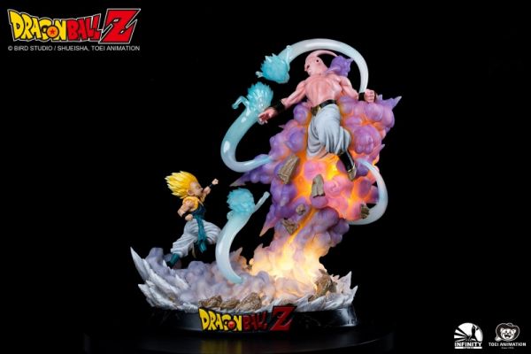 【海外代購】【57.4CM】開天 正版授權 龍珠Z對戰系列 悟天克斯VS魔人布歐 