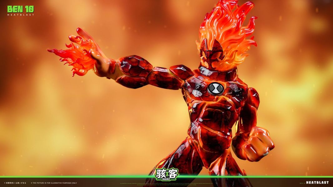 【預定】駭客 火人Heatblast 鑽石戰神Diamondhead 