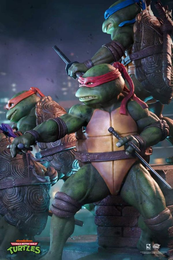 【預定】PureArts PA 忍者龜 1/6 電影版場景雕像（TEENAGE MUTANT NINJA TURTLES 1/6 SCALE MOVIE DIORAMA） 
