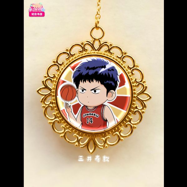 【海外代購】阿喵畫社 灌籃高手Q版招財招財 書籤紀念掛飾書籤掛飾 