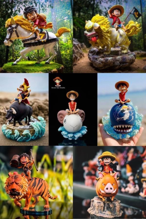 【系列代購】草帽 路飛夥伴系列 01~07 