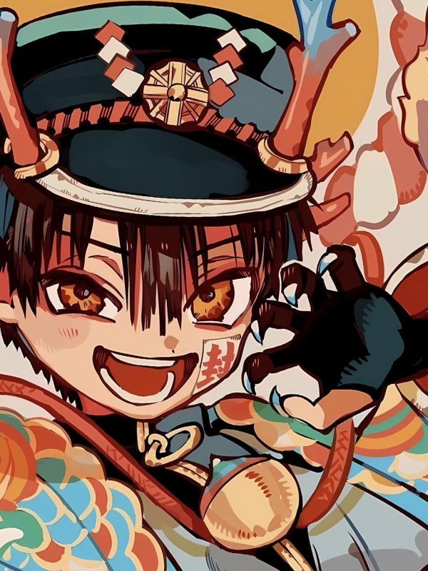 【海外代購】星空 《地縛三人組》地縛少年花子君八尋寧寧源光Hanako動漫裝飾畫 