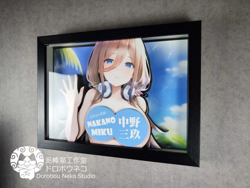 【海外代購】泥棒貓 DSOS-003 五等分的新娘 中野三玖 