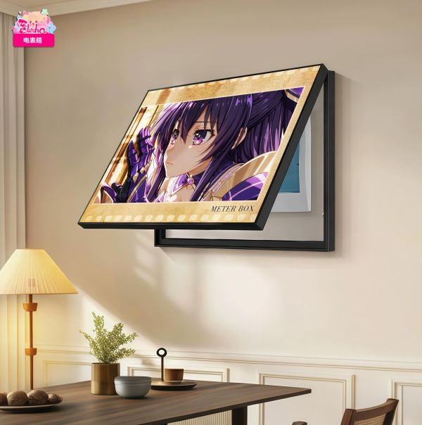 【海外代購】阿喵畫社 武神小十香電錶箱 8k功能電錶箱裝飾畫 