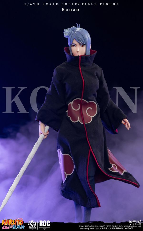 【預定】Rocket Toys 《火影忍者 疾風傳》Konan小南 火影可動兵人偶 ROC-023 