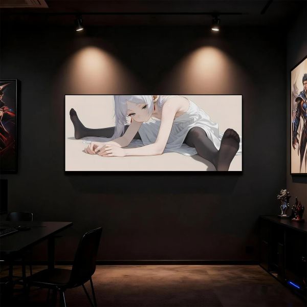 【海外代購】千鳥社 《芙莉蓮熱身運動》葬送的芙莉蓮地毯鼠標墊裝飾畫 