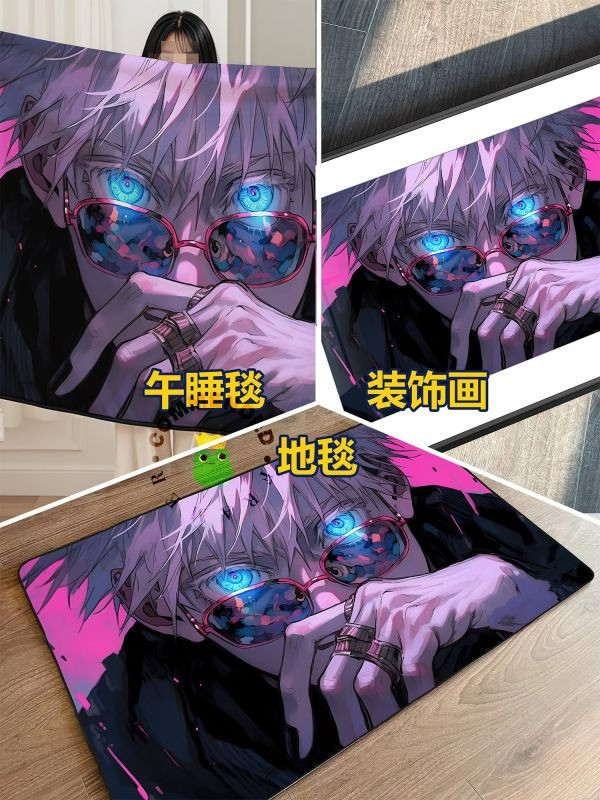 【海外代購】皇呱 《咒術師五條悟》五條家現代最強的咒術師裝飾畫 