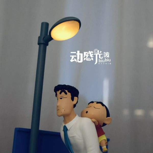 【預定】動感光波 場景系列第三彈 廣志&小新 