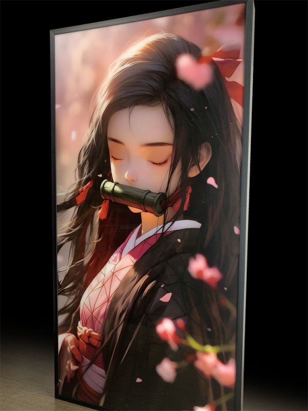 【海外代購】萌萌匠 灶門祢豆子 導光裝飾畫 