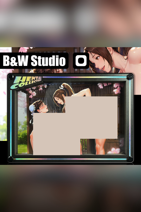 【海外代購】黑白畫映 B&W Ben's Delusion Ben的妄想世界系列桌面裝飾卡磚第四十彈 不知火舞×春麗 HCCBC-040 