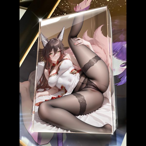 【海外代購】阿喵畫社 第七十二彈動漫卡磚黑絲崩壞星穹鐵道 壓克力加厚紀念收藏磚卡磚 