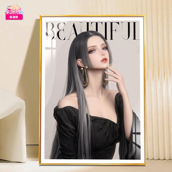 【海外代購】阿喵畫社 墨紗韻 凝香 波雅・漢庫克女帝 8k主題高清裝飾畫 