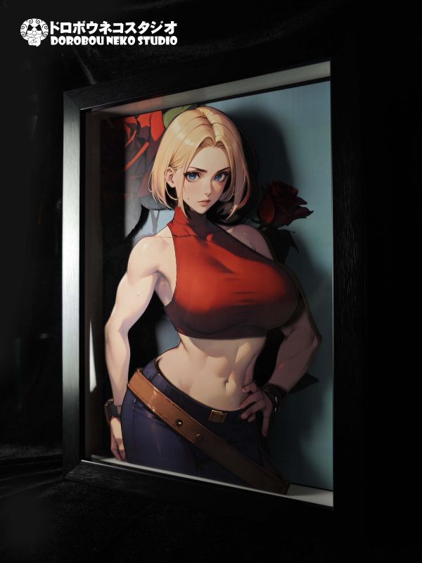 【海外代購】泥棒貓 DSMG-084 KOF 布魯瑪麗 立體裝飾畫 