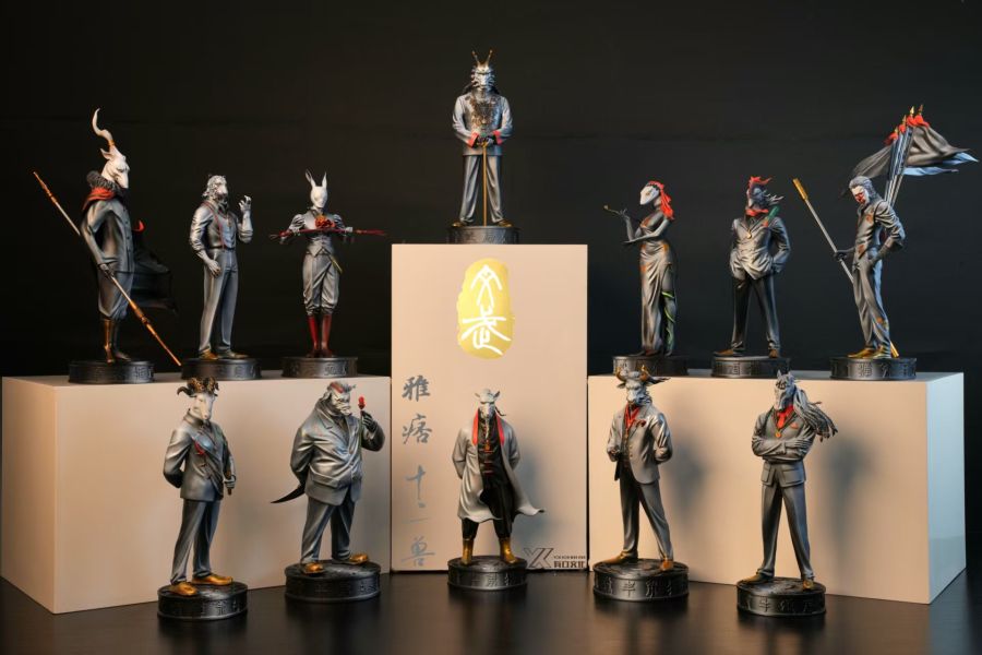 【預定】王武 十二獸（水墨丹青版） 