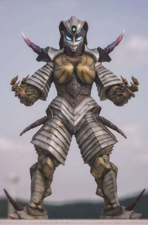 【海外代購】怪獸工廠 怪獸系列第一彈 魔神 灰模 