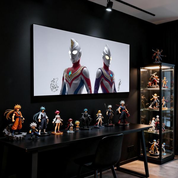 【海外代購】千鳥社 《平成奧特曼戴拿迪迦》ultraman平成奧特曼戴拿迪迦人間體聲優演員簽名滑鼠墊裝飾畫 滑鼠墊 