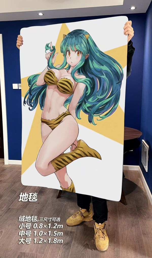【海外代購】皇呱 《虎紋比基尼拉姆》福星小子小鬼星球裝飾畫 