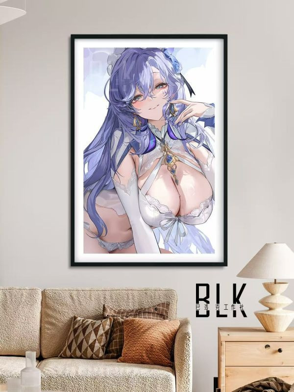 【海外代購】巴洛克 蕾絲坎特蕾拉鳴潮裝飾畫/冰箱貼 