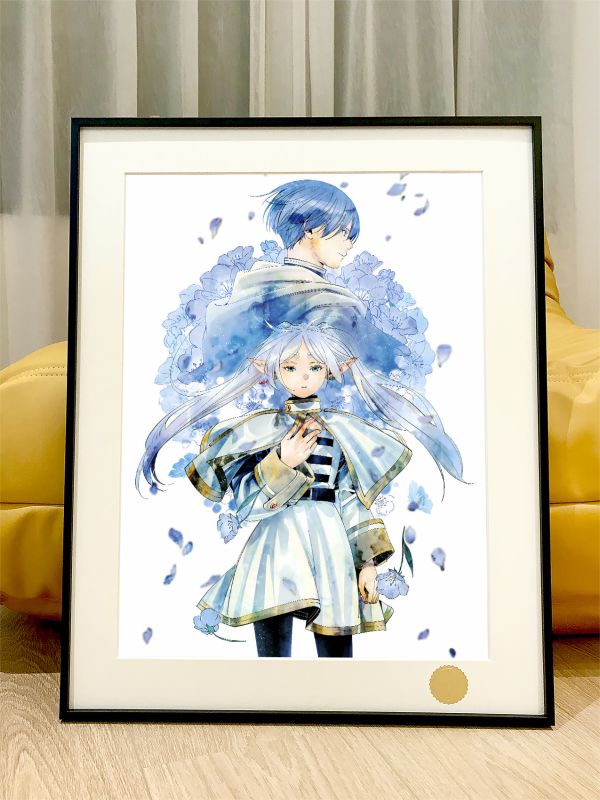 【海外代購】星空 《藍花芙莉蓮》葬送的芙莉蓮Frieren菲倫辛美爾Fern動漫裝飾畫 
