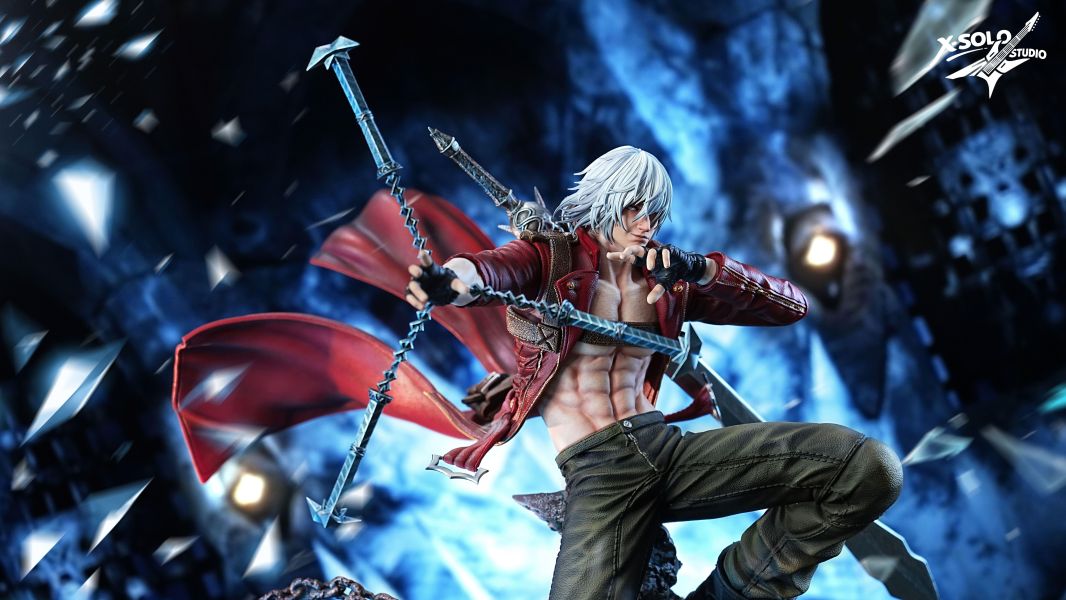 【預定】X-SOLO 鬼泣3但丁雕像 