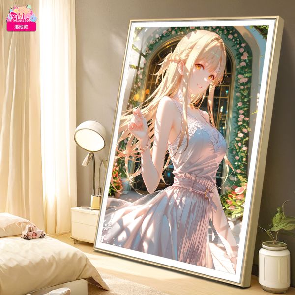 【海外代購】阿喵畫社 晨曦 結城明日奈 8k超大高畫質裝飾畫 滑鼠墊 午睡毛毯 冰箱貼 