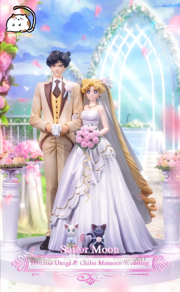 【預定】貓尾 美少女戰士 婚禮CP系列 月野兔與地場衛的婚禮 