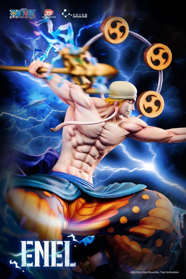 【預定】光年 航海王 雷神收藏級雕像《ENEL》艾涅爾 艾尼路 