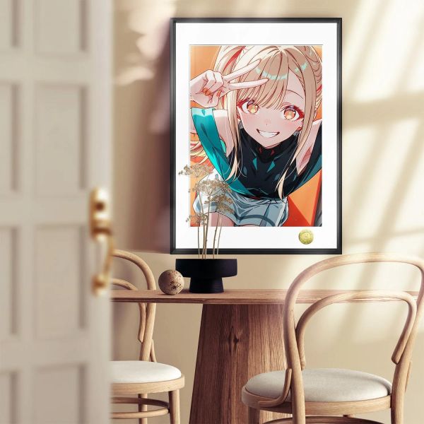 【海外代購】皇呱 《活力少女輝夜》超時空輝夜姬！裝飾畫 