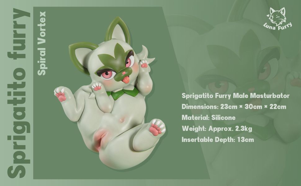 【R18-預定】Luna Furry Sprigatito furry 新葉貓 