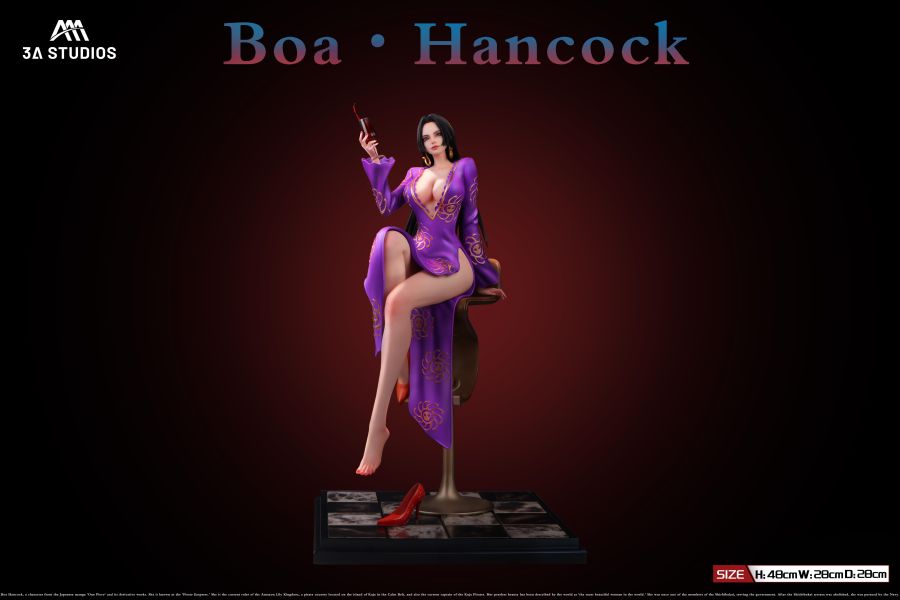 【預定】3A 1/4 Boa· Hancock蛇姬 收藏雕像 