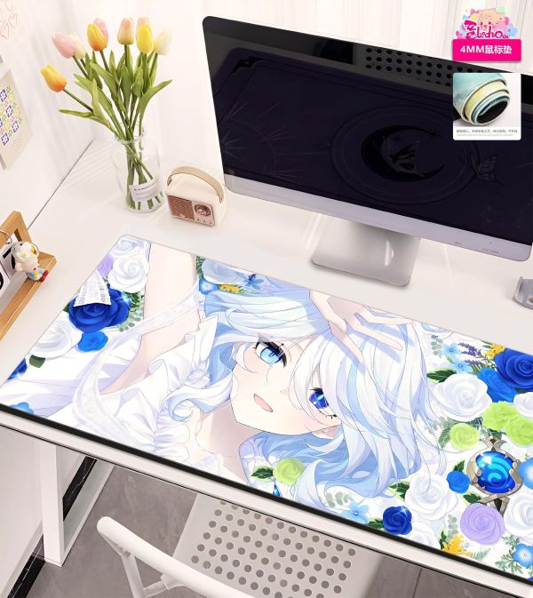 【海外代購】阿喵畫社 花海 芙寧娜 大橫款新品12k主題超清裝飾畫 滑鼠墊 地墊 