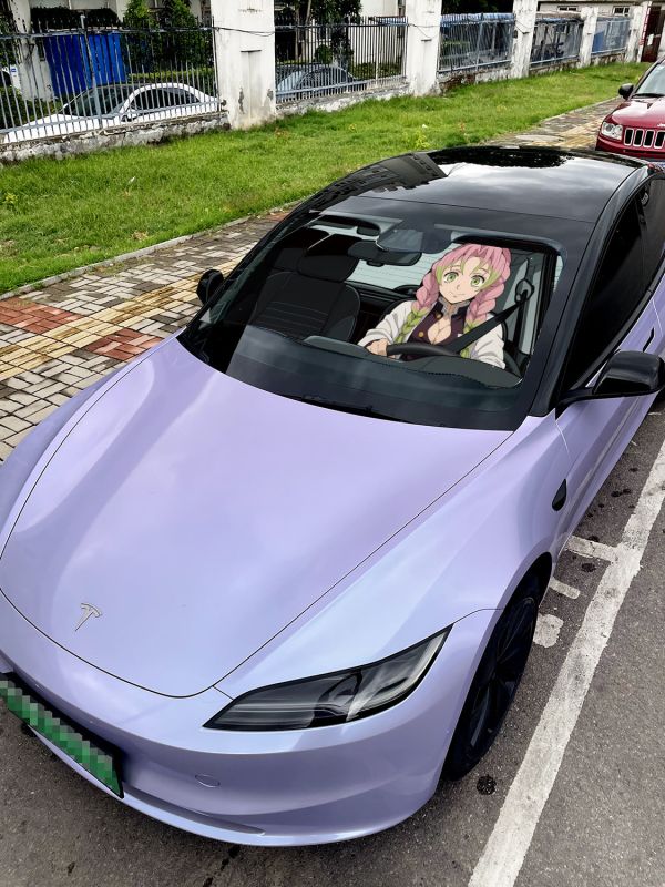 【海外代購】千鳥社 《汽車前擋遮陽－甘露寺蜜璃》夏季汽車遮陽防曬前擋開車二次元鬼滅之刃甘露寺蜜璃戀柱 
