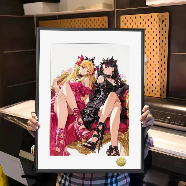 【海外代購】皇呱 《貴族姐妹第二彈》Fate埃列什基伽勒&伊什塔爾裝飾畫 午睡毯  地毯 