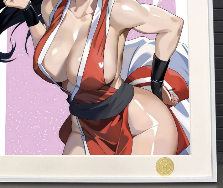 【海外代購】H2 《不走火舞》SNK拳皇餓狼傳說街頭霸王裝飾畫 