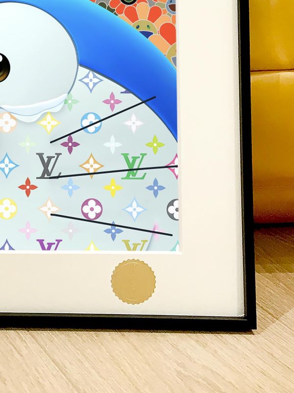 【海外代購】星空 昭舞 《太陽哆啦》哆啦A夢太陽花大雄叮噹貓小夫胖虎靜香潮流藝術版畫裝飾畫 