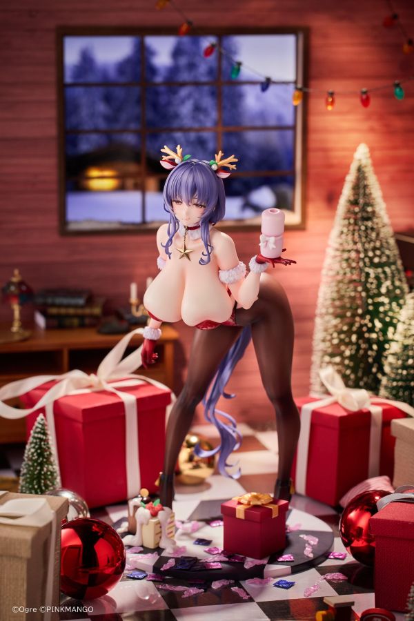 【R18PVC-預定】PINKMANGO Ogre 魅魔寄宿 咲舞紫織 聖誕服 特別限定版 1/6 附特典 可雙擺 