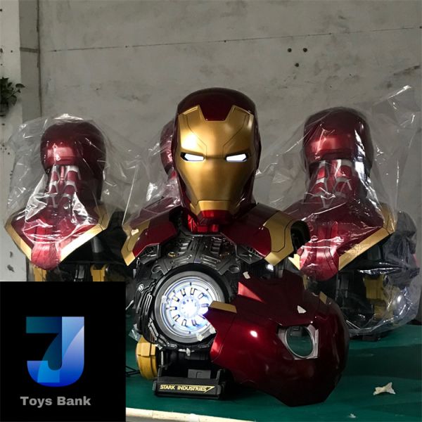 【海外代購】【68CM】鋼鐵俠 Mark47胸像 