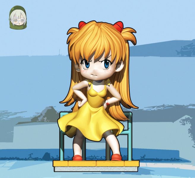 【預留請洽客服】HeRa小院 Chibi系列第二彈 明日香 