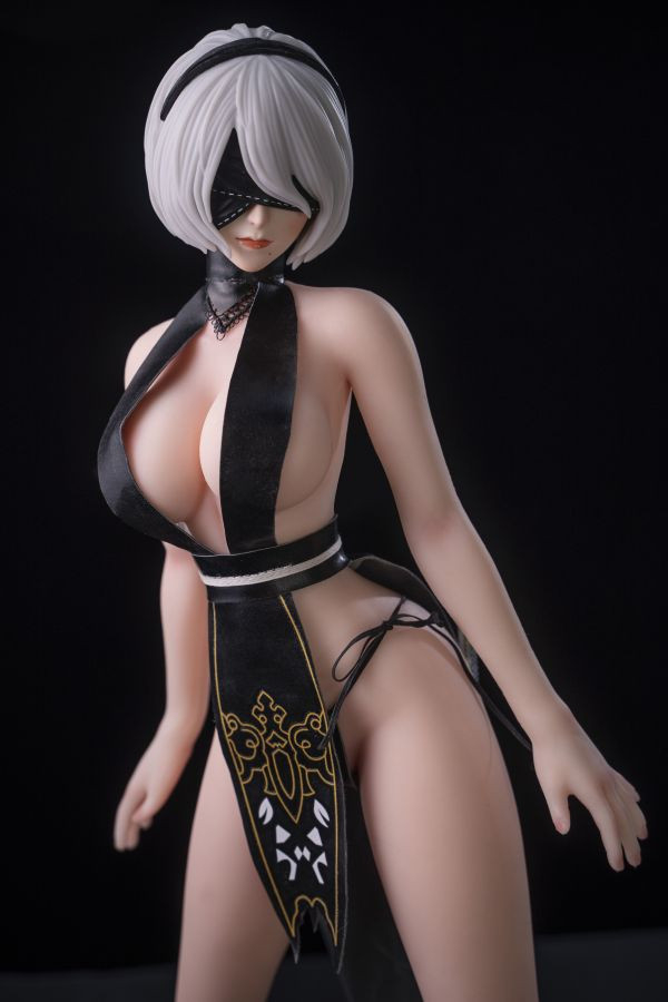 『真實可插』【海外代購】凌雲工作室 2B 旗袍 內衣 可脫矽膠可動人偶 