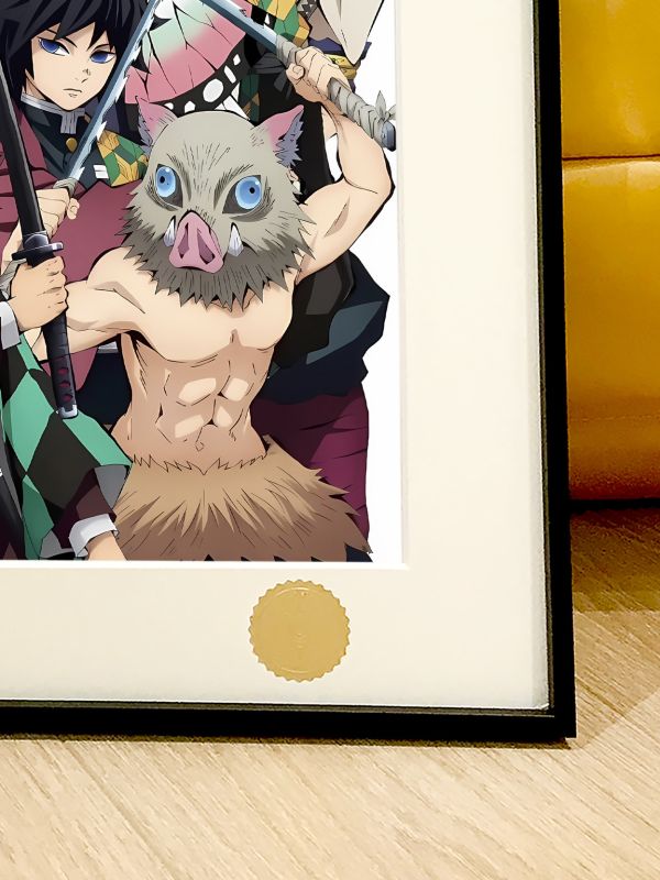 【海外代購】星空 《鬼滅主角團》鬼滅之刃無限城篇裝飾畫 