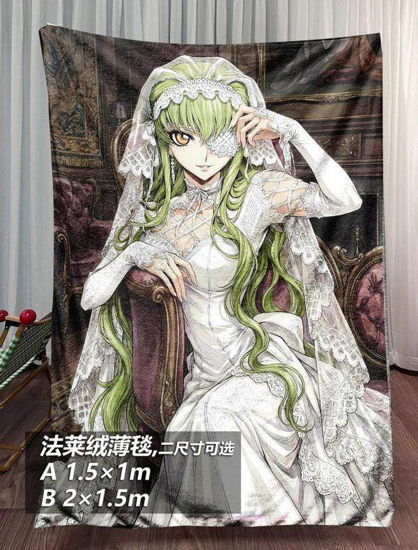 【海外代購】千鳥社 《婚紗C.C.》午睡毯地毯裝飾畫 午睡毯 地毯 