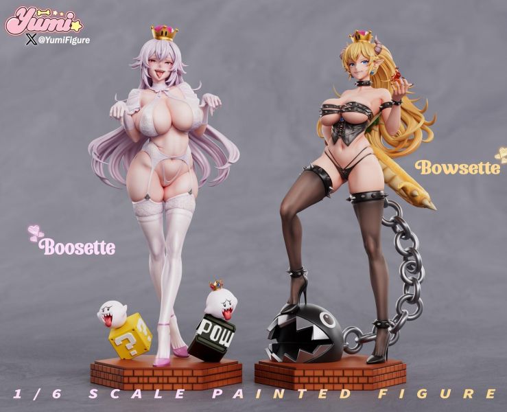 【R18預定-海外私定】Yumi 庫巴姬 庫巴公主 Bowsette 1/6 