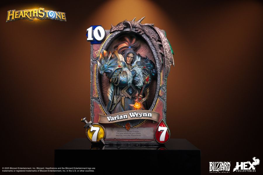 【預定】Blizzard 暴雪遊戲 官方正版 週邊 爐石戰記瓦里安烏瑞恩卡牌 