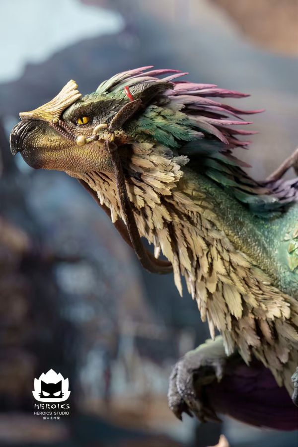 【預定】Heroics 貓火 怪物獵人荒野鷺鷹龍 MonsterHunterWilds Seikret‌ 