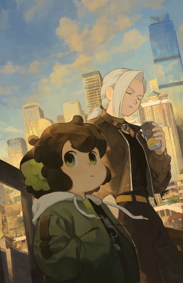 【海外代購】H2 《羅小黑戰記2》小黑師姐鹿野無限動畫二次裝飾畫 