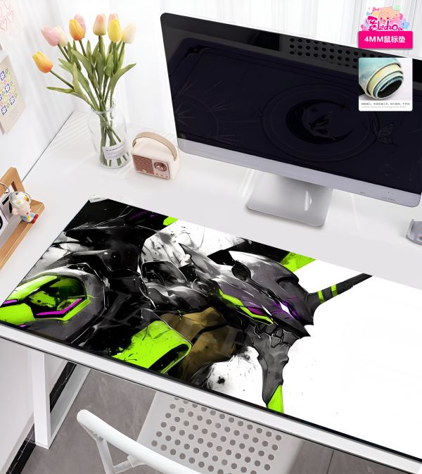 【海外代購】阿喵畫社 墨染 初號機 福音戰士8k超清裝飾畫 